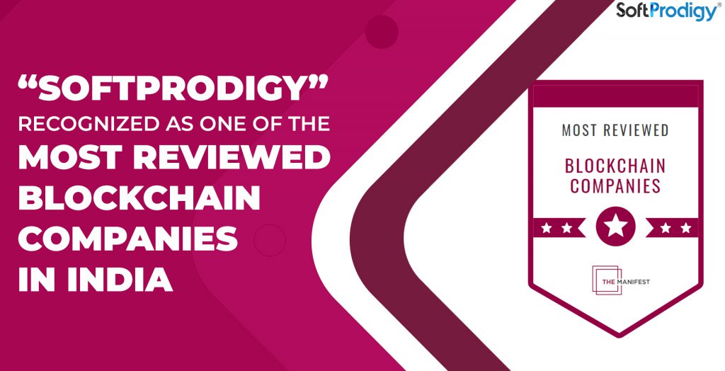 SoftProdigy Recognized as One of the Most Reviewed Blockchain Companies in India