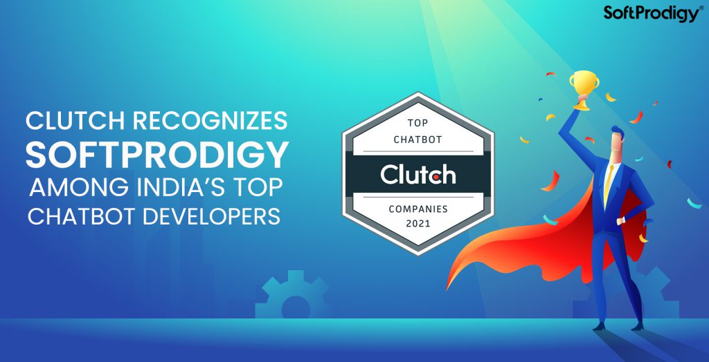 SoftProdigy Awarded by Clutch as India’s Best Chatbot Developer