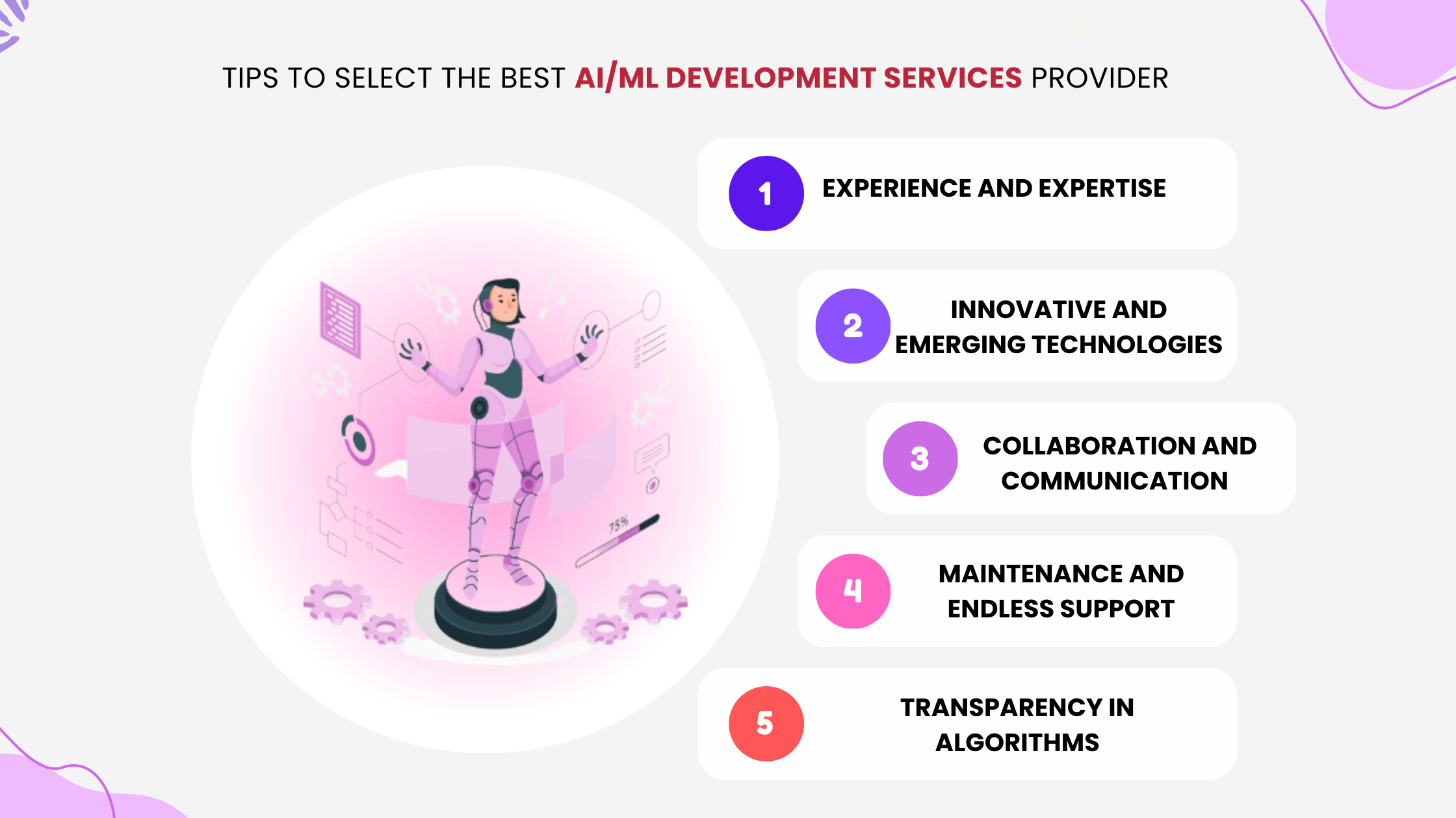 Selecting an AI/ML Development Services Provider