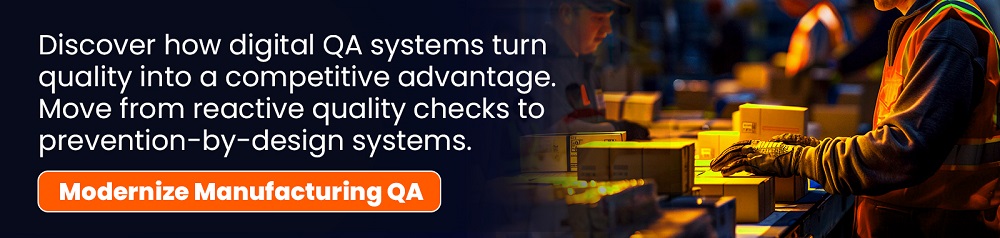 modernize manufacturing qa